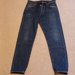 Citizens of Humanity Liya High Rise Classic Fit Crop Jeans - Sz 27